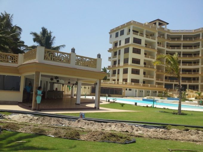2br beach apartment with huge terrace for rent in Nyali