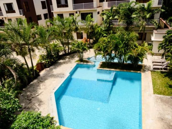 Luxurious 4br unfurnished duplex with pool to let in Nyali-Mombasa