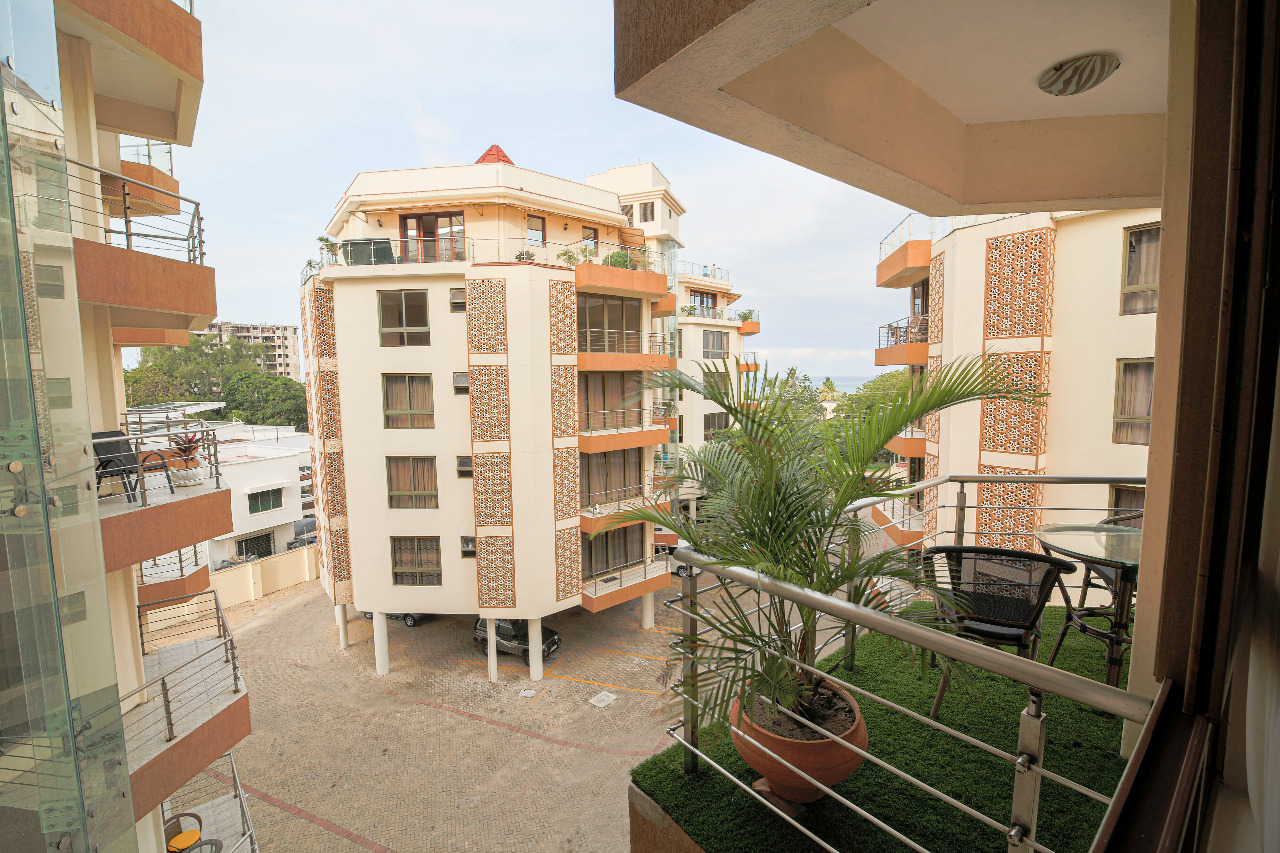 3br furnished Assia apartments with beach access for rent in Nyali