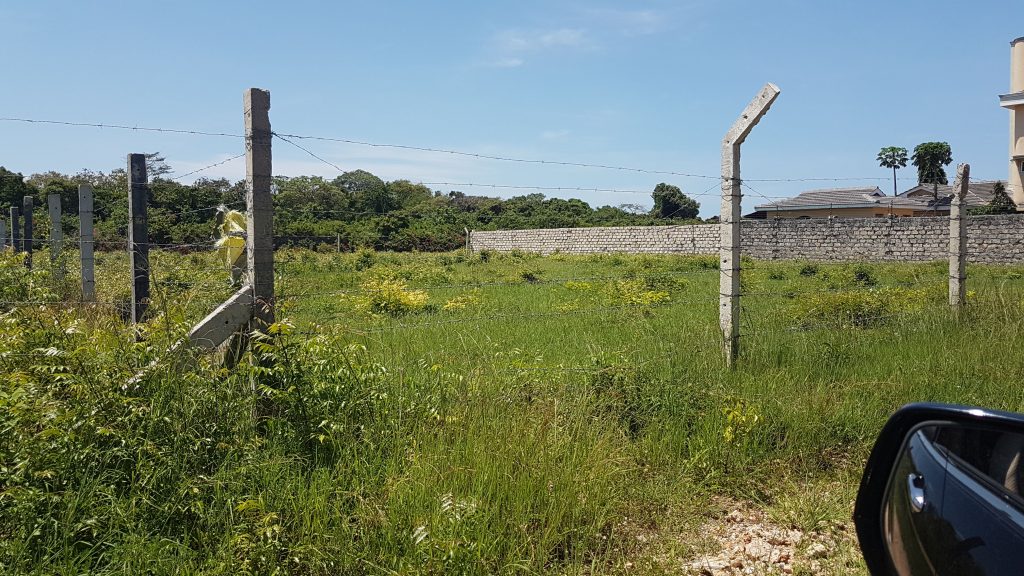 1/2 acre residential plot for sale in Shanzu